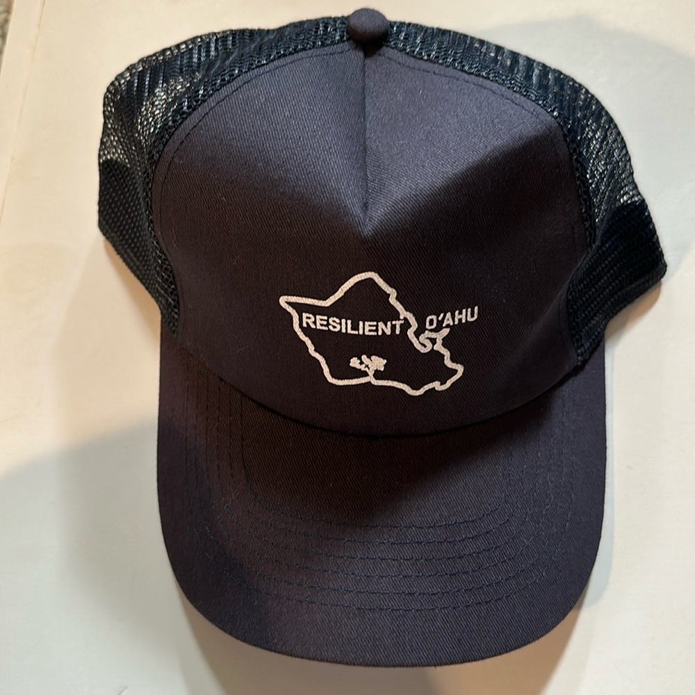 2 QTY RESILIENT OAHU Navy Caps